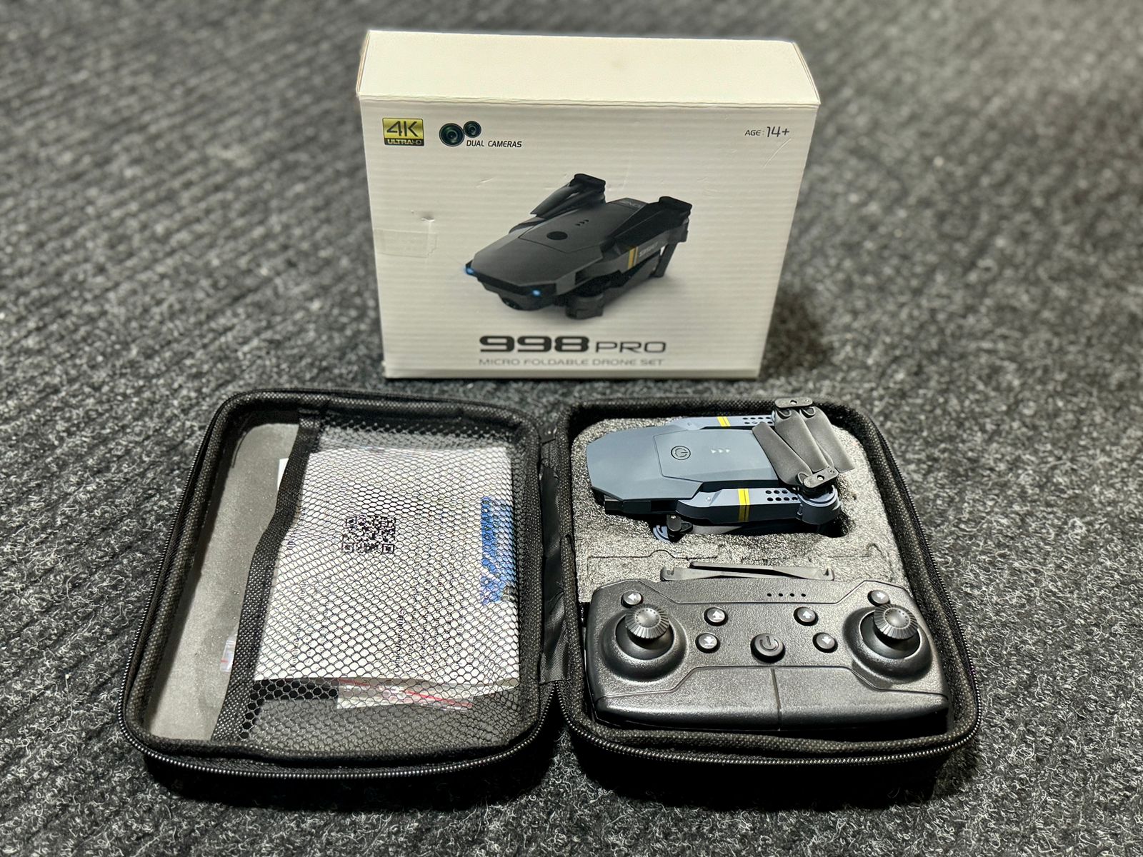 DRON 998 PRO CON DOBLE CAMARA 🚁